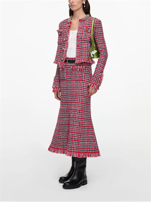 Gonna midi SELF PORTRAIT | AW26146MSKRRED